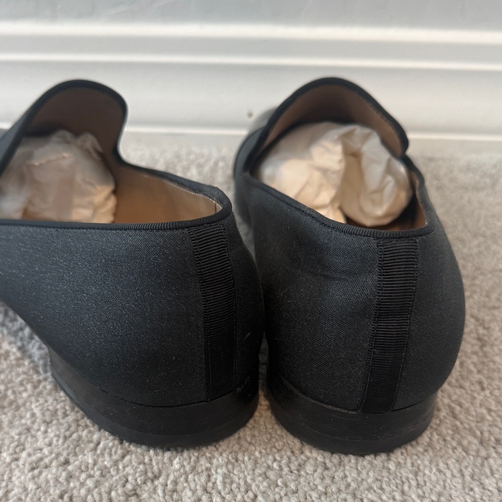 Christian Louboutin Black Patent Loafers - Picture 4 of 5